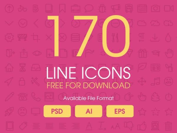 170 Line Icons