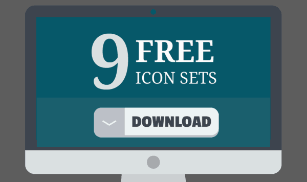 9 free icons sets to download