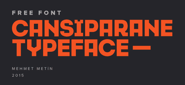 Cansiparane Free Typeface