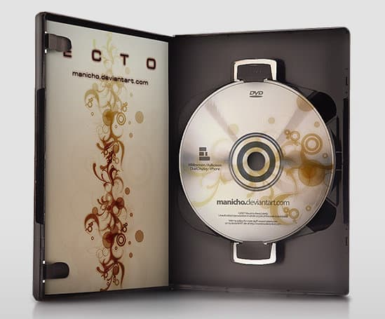 DVD Case Art PSD