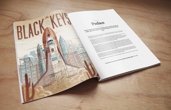 Free magazine mock-up