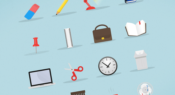 Free Stationery Icon Set