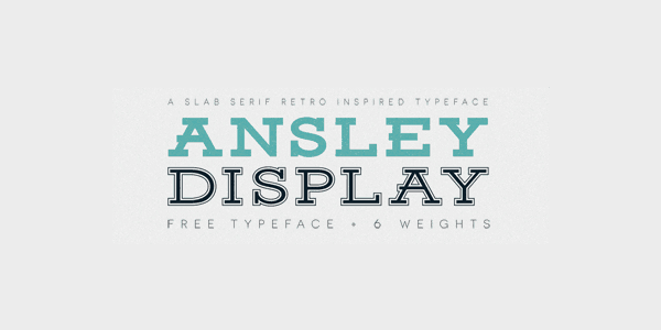 Ansley Display - Free Font