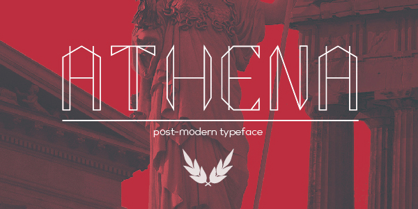Athena - free font