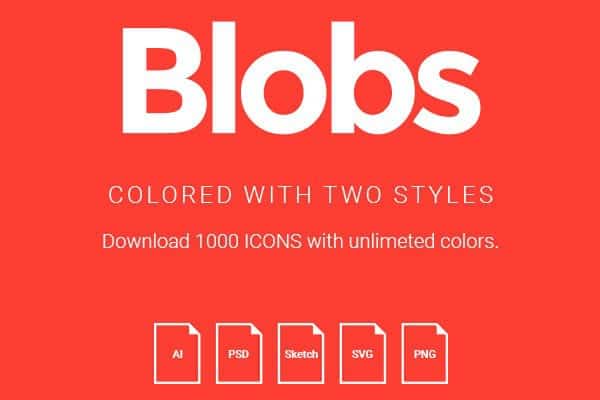 1000+ Free blobs flat icons