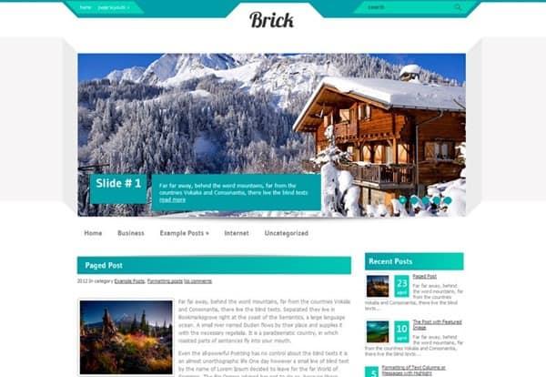 brick-elegant-free-wordpress-theme