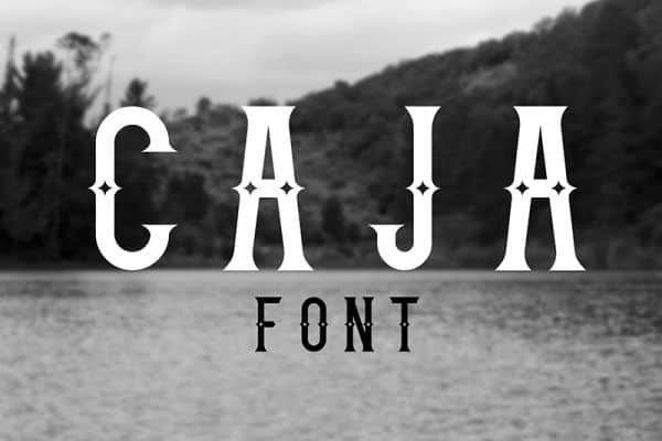 Caja - Free Font
