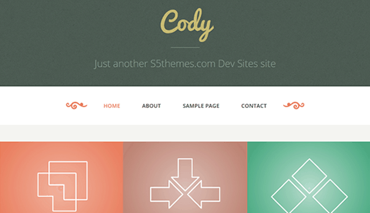 Cody - free WordPress theme
