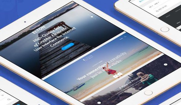 Elton: Free UI Kit to download