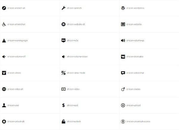 Elusive - free icons webfont