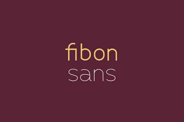 Fibon Sans – Regular Weight Free