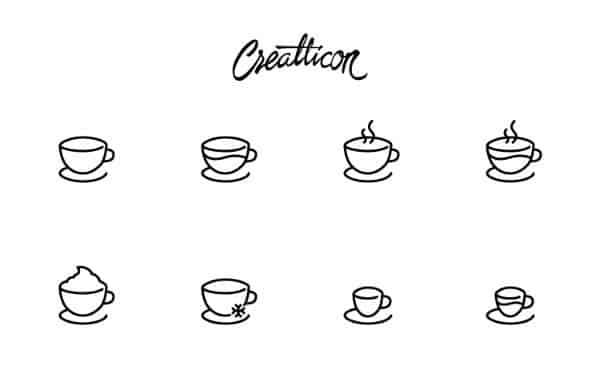 Free coffee icons