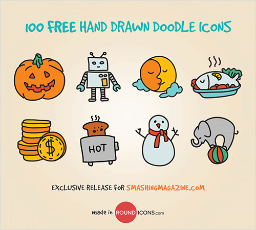 Free doodles icons