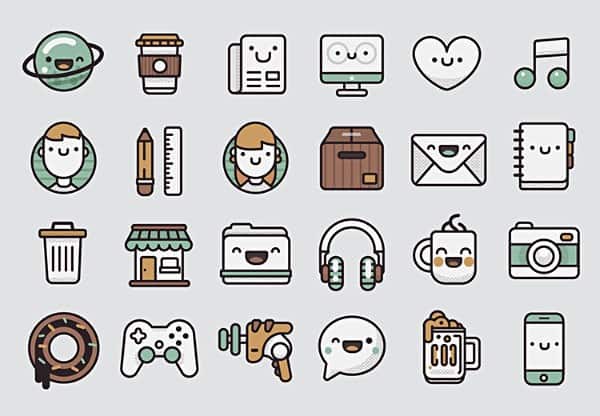 Pamoke: Free Icon Set