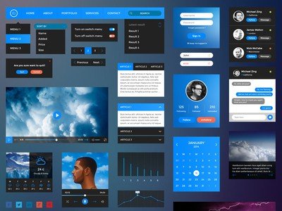 Free Retina UI Kit