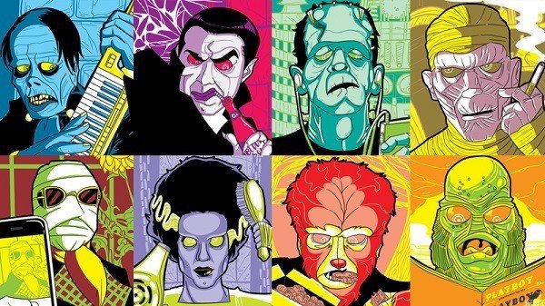 Halloween Modern Monsters