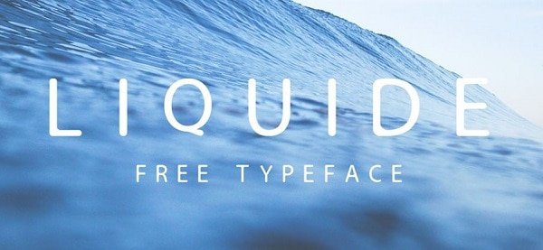 Liquide: Free Typeface