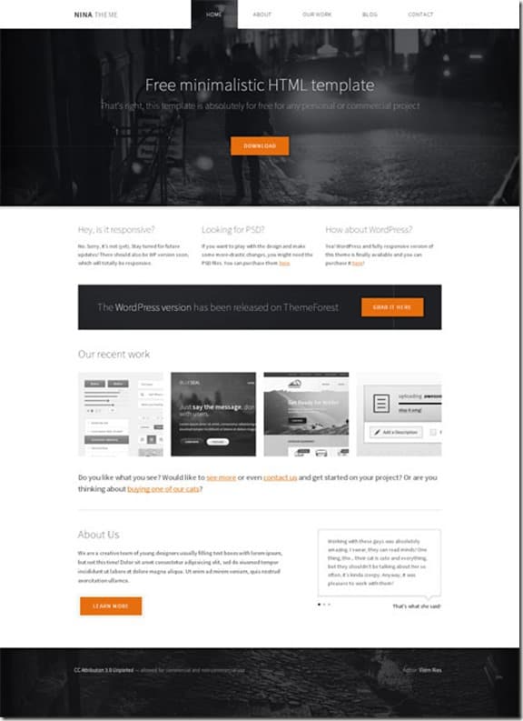 nina-free-html-template nina-free-html-template