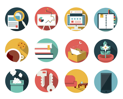 Office and business icon pack