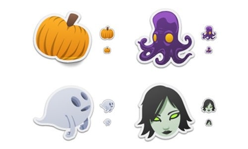 Spooky Stickers
