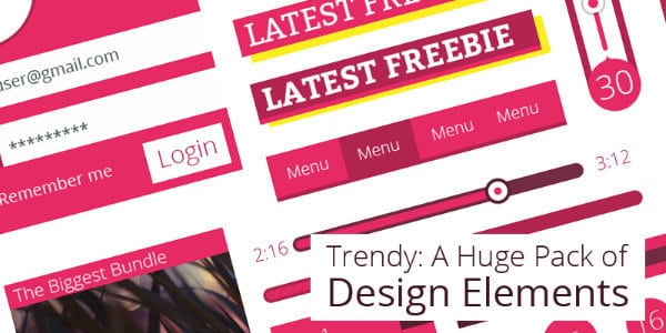 Trendy: responsive Bootstrap theme and more